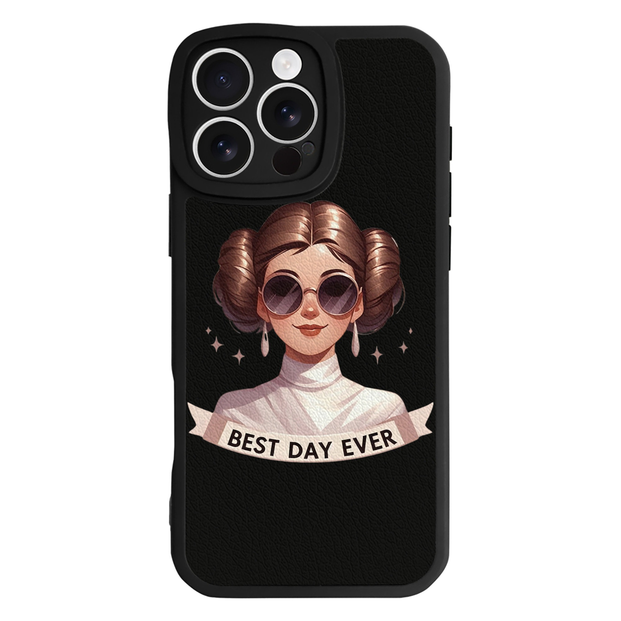 （画像用） スター・ウォーズ Star Wars 【iPhone 16シリーズ対応】シリコンスマホケース（レザー調） 材質：シリコン
